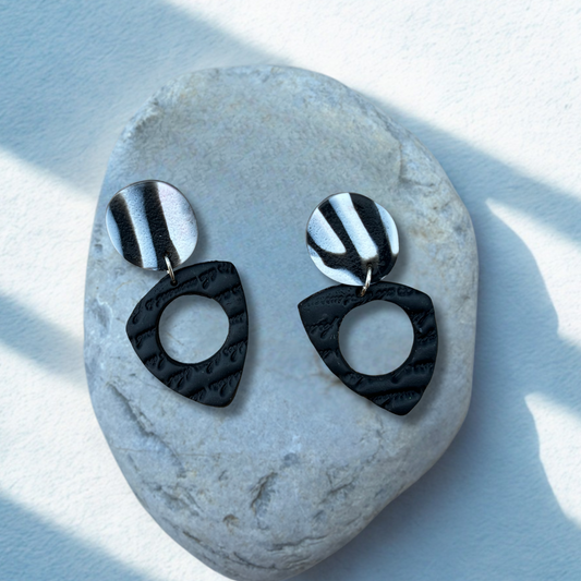Sun-Kissed Polymer Clay Earrings